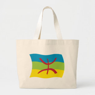 Sac fourre-tout du drapeau du peuple berbère