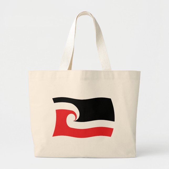 Sac fourre-tout du drapeau du peuple maori (Devant)