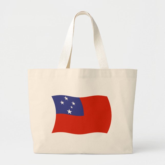 Sac fourre-tout du drapeau du Samoa (Devant)