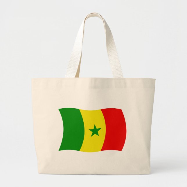 Sac fourre-tout du drapeau du Sénégal (Devant)