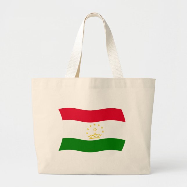 Sac fourre-tout du drapeau du Tadjikistan (Devant)