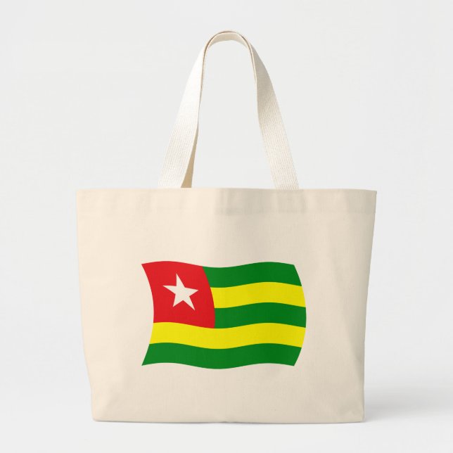 Sac fourre-tout du drapeau du Togo (Devant)