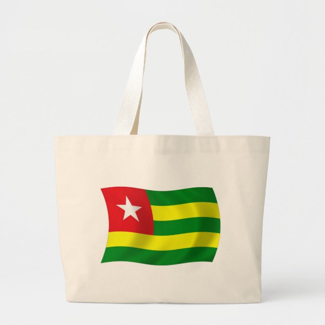 Sac fourre-tout du drapeau du Togo (Devant)
