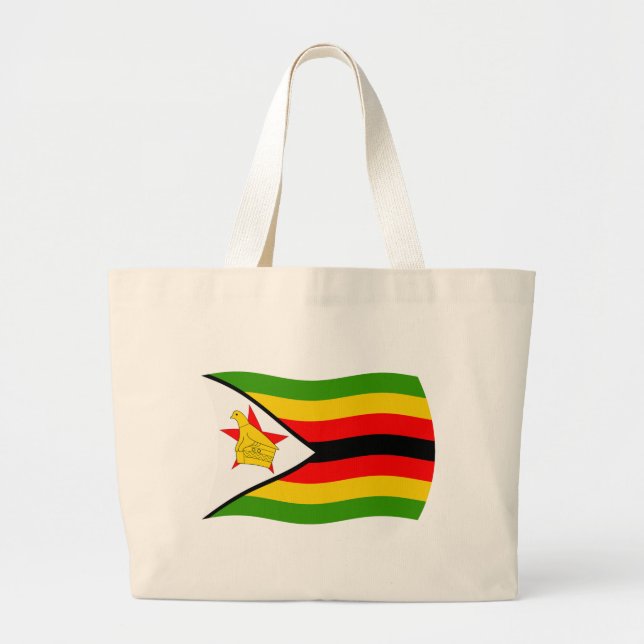 Sac fourre-tout du drapeau du Zimbabwe (Devant)