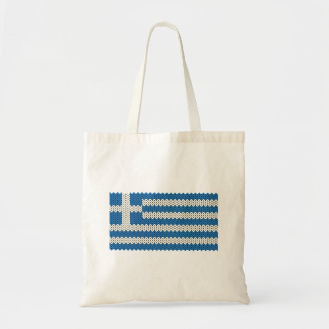 Sac fourre-tout du drapeau grec cool (Devant)
