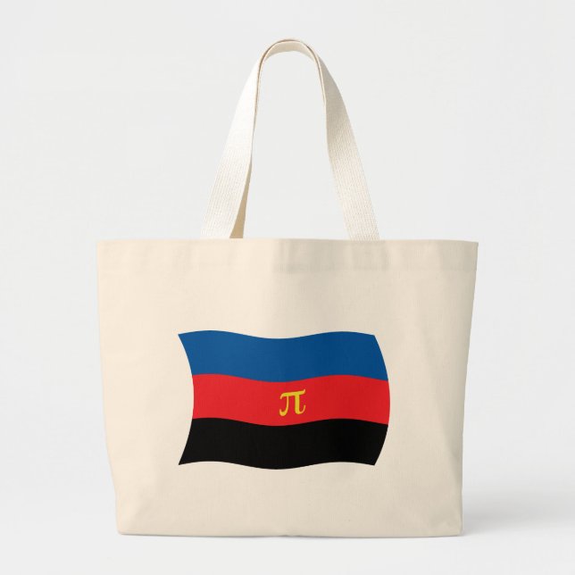 Sac fourre-tout du drapeau polyamoureux (Devant)