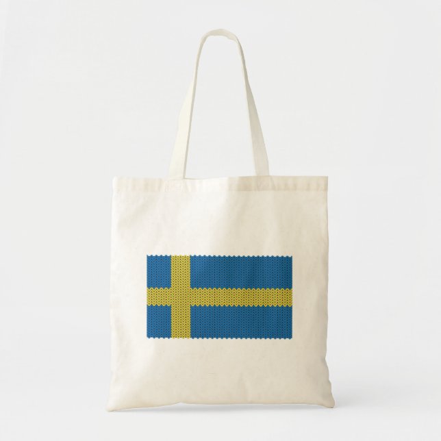 Sac fourre-tout du drapeau suédois cool (Devant)