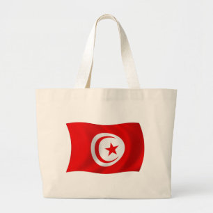 Sac fourre-tout du drapeau tunisien
