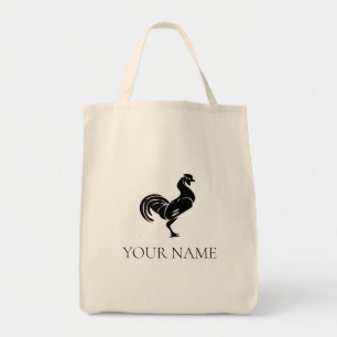 Sac fourre-tout du logo du Black Rooster
