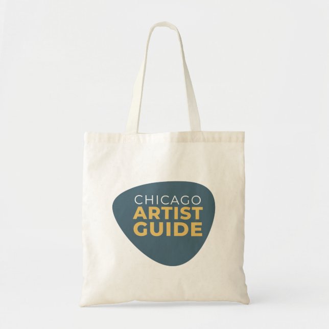 Sac fourre-tout du logo du Chicago Artist Guide (Devant)