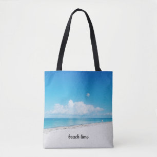 Sac fourre-tout du temps de plage