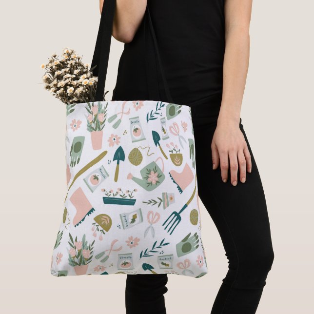 Sac fourre-tout du temps du jardin (De près)
