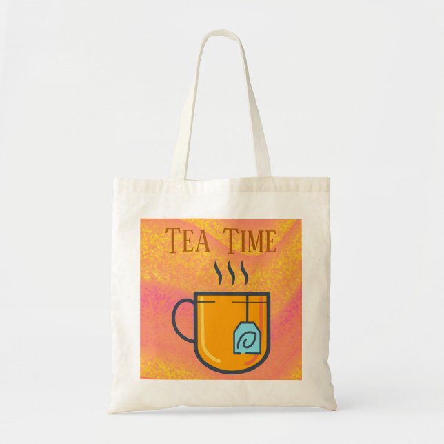 Sac fourre-tout du temps du thé (Devant)