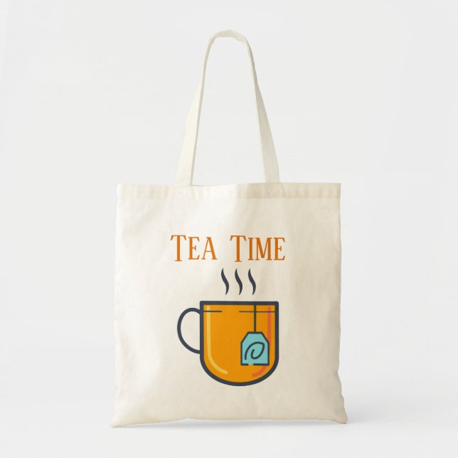 Sac fourre-tout du temps du thé (Devant)