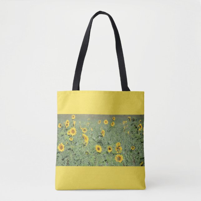 Sac fourre-tout du terrain de tournesol (Devant)