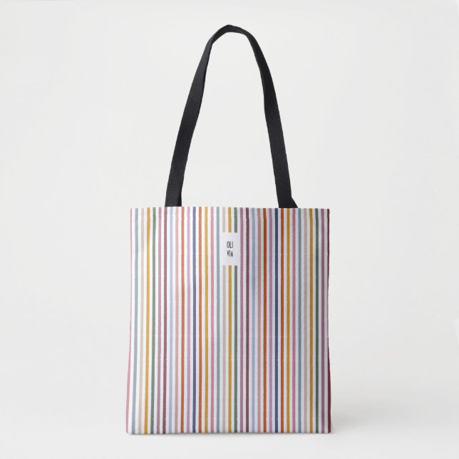 Sac fourre-tout Echo Trails - Bandes multicolores (Devant)
