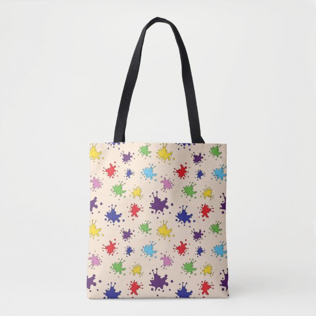 Sac fourre-tout éclaboussure d'encre éclaboussure  (Devant)