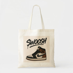 Sac fourre-tout élégant avec illustration Basket