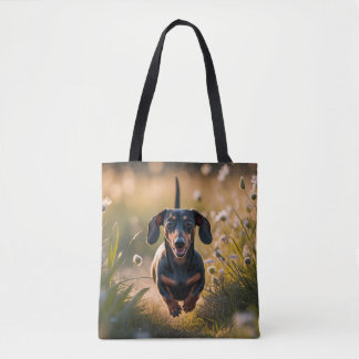 Sac fourre-tout élégant de Dachshund