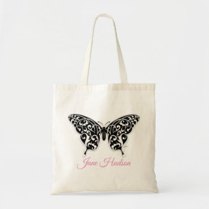Sac fourre-tout élégant papillon dessiné par Eksi