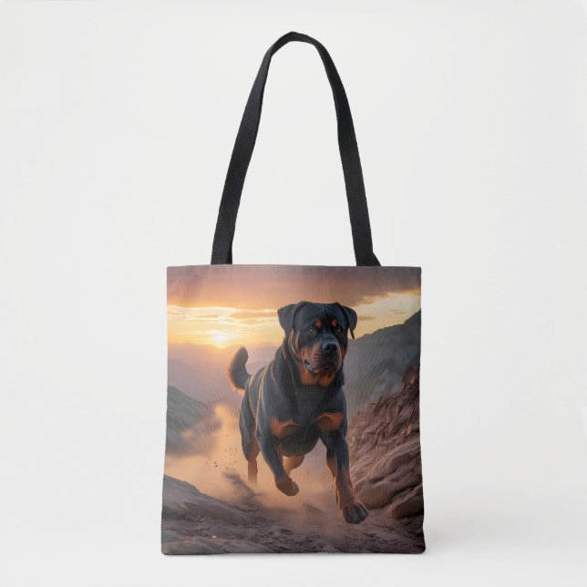 Sac fourre-tout élégant Rottweiler (Devant)