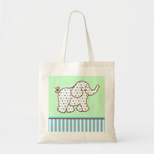 Sac fourre-tout éléphant bébé (Devant)