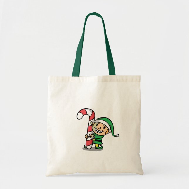 Sac fourre-tout Elfe de Noël (Devant)