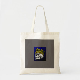 SAC FOURRE-TOUT EN COTON AVEC LE ROI DU PEAU MORT