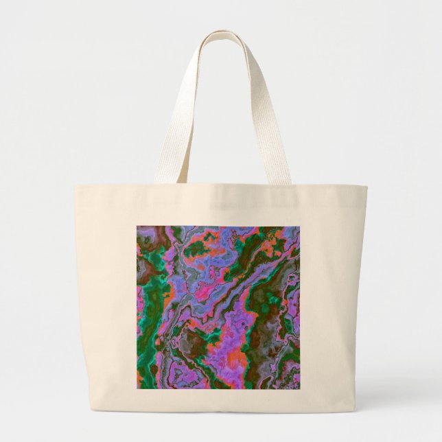 Sac fourre-tout en marbre aigre (Devant)