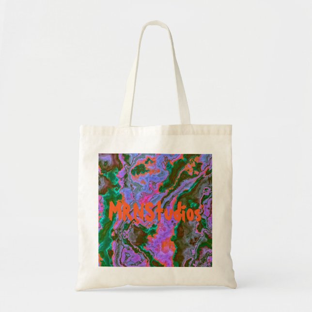 Sac fourre-tout en marbre aigre (Devant)