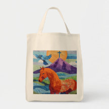Sac fourre-tout en patchwork Women of Valor