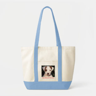 Sac fourre-tout en toile de chiot Jack Russell Ter