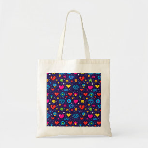 Sac fourre-tout en toile de jeu vidéo pixel art ré