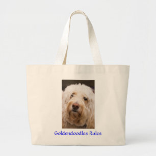 Sac fourre-tout en toile de Jumbo de Goldendoodles