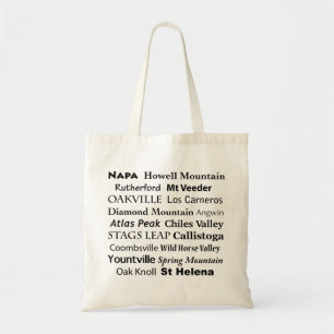 Sac fourre-tout en toile de Napa pour vin