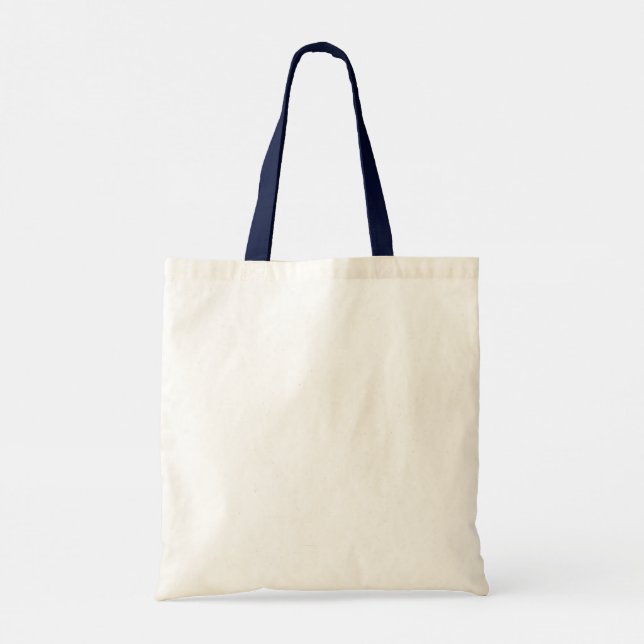 Sac fourre-tout en toile Navy Handle (Dos)