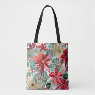 Sac fourre-tout en toile pour femmes Fleur esthéti