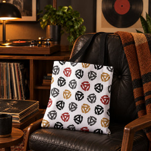 Sac fourre-tout en vinyle 45 tours vintage – Musiq