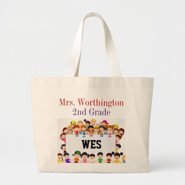 Sac fourre-tout enseignant (Devant)