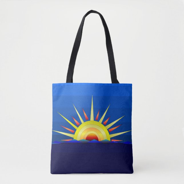 Sac fourre-tout entièrement ensoleillé (Devant)