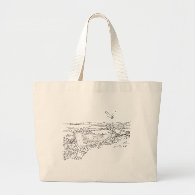 Sac fourre-tout épave du Farr Bay en Écosse (Devant)