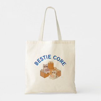 Sac fourre-tout esthétique à noyau de meilleure am