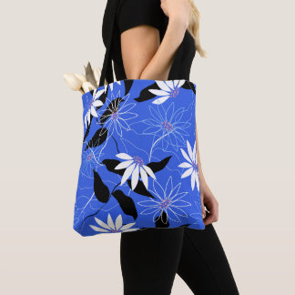 Sac fourre-tout Estonie. Estonien couleurs imprimé