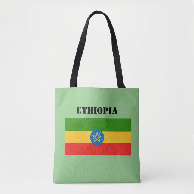 Sac fourre-tout Éthiopie Drapeau Afrique (Devant)