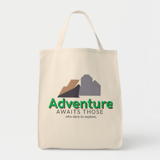 Sac fourre-tout Explore The Adventure (Devant)