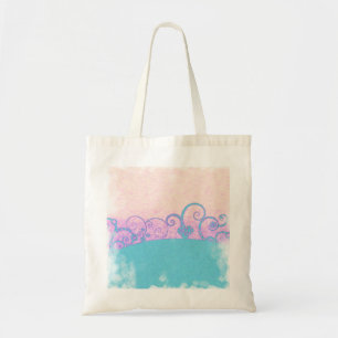 Sac fourre-tout Fantaisie grunge pastel