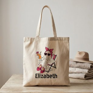 Sac fourre-tout fantôme de Halloween personnalisé