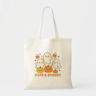 Sac fourre-tout fantôme d'Halloween mignon et Éffr