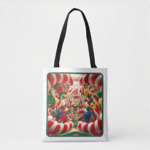Sac fourre-tout Festive Candy Wonderland - Moyen