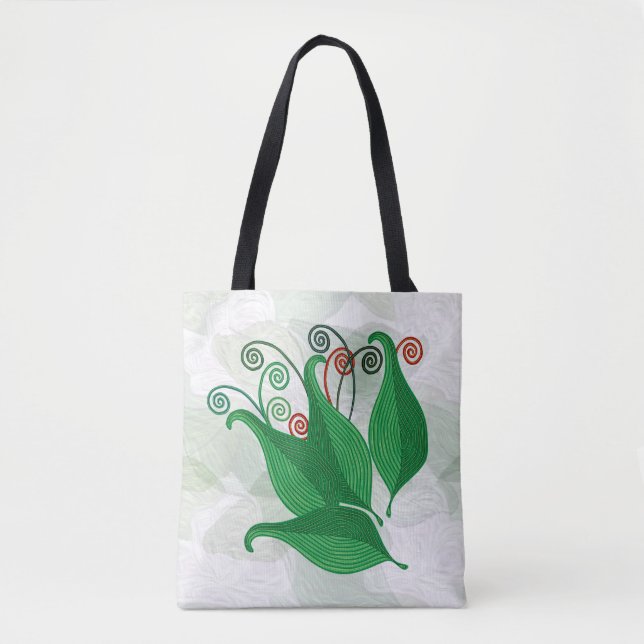 Sac fourre-tout feuille (Devant)